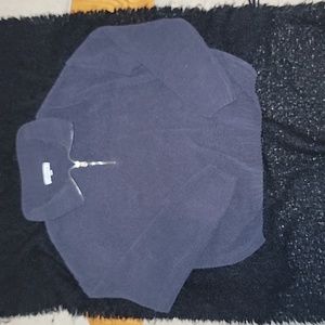 3/4 zip sweater, super soft chenile feel